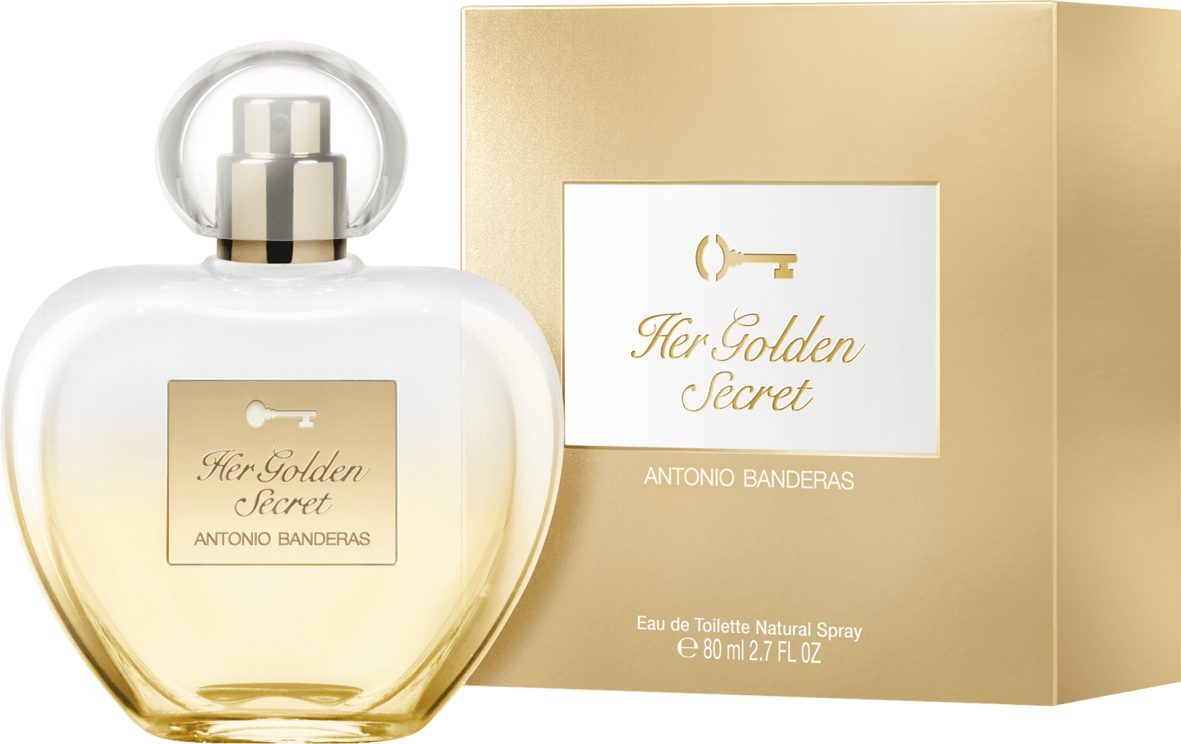 Her Golden Secret Antonio Banderas Eau de Toilette - Perfume Feminino 80ml