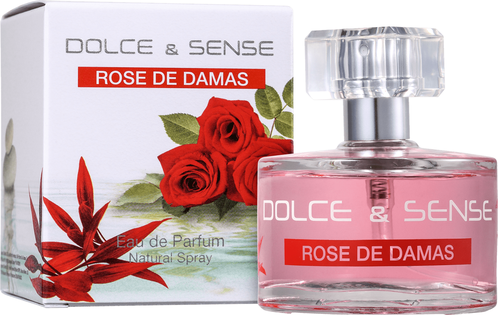 Dolce & Sense Rose de Damas Paris Elysees Eau de Parfum - Perfume Feminino 60ml