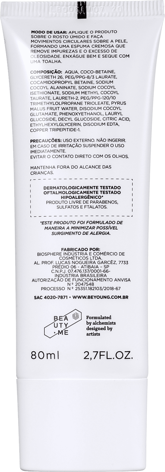 BEYOUNG Gentle Cleanser Pro-Aging - Gel de Limpeza Facial 80ml