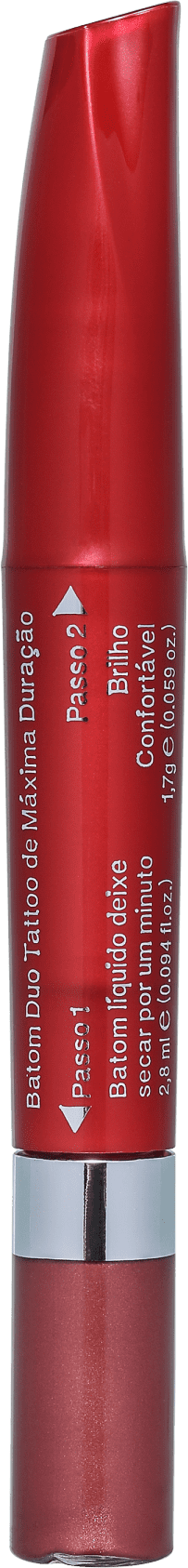 L'Bel Color Maxtime Duo Tattoo Ciruella Desire - Batom Líquido Cintilante 2,8ml