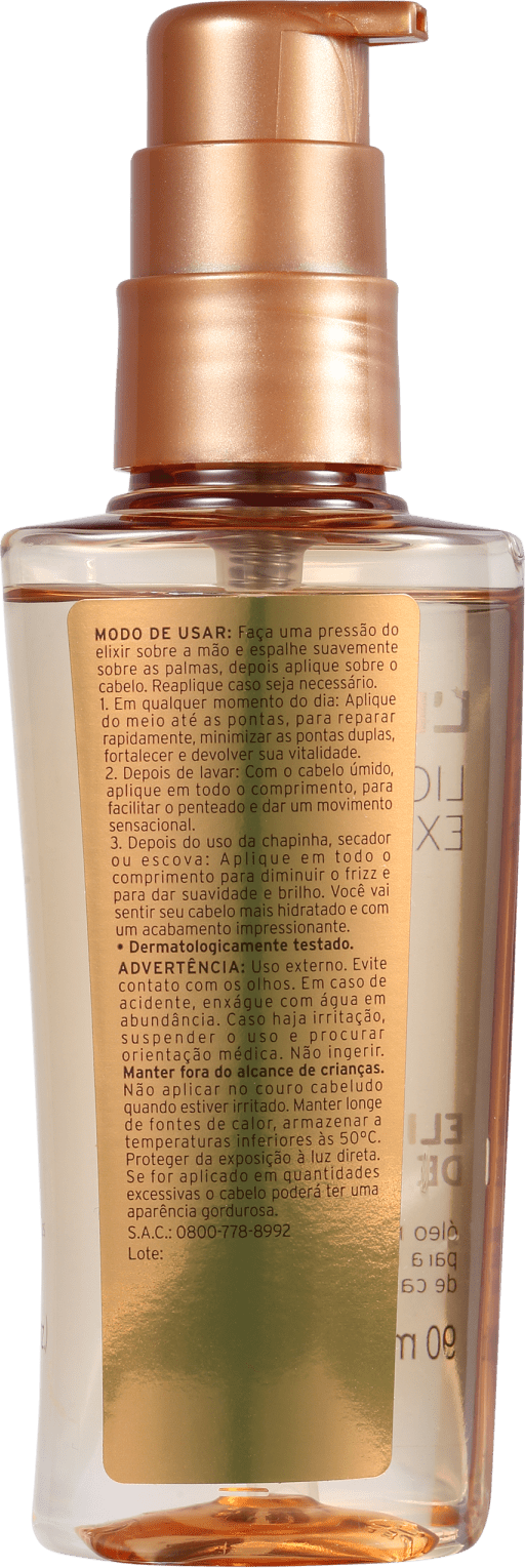 L'Bel Elixir de Luxe - Óleo Capilar 90ml