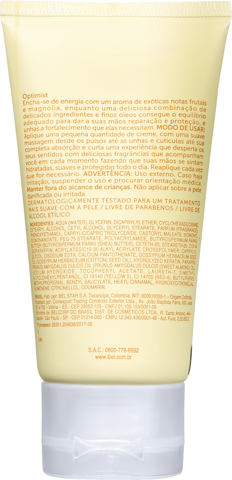 L’Bel Sense Optimist - Creme para as Mãos 75ml