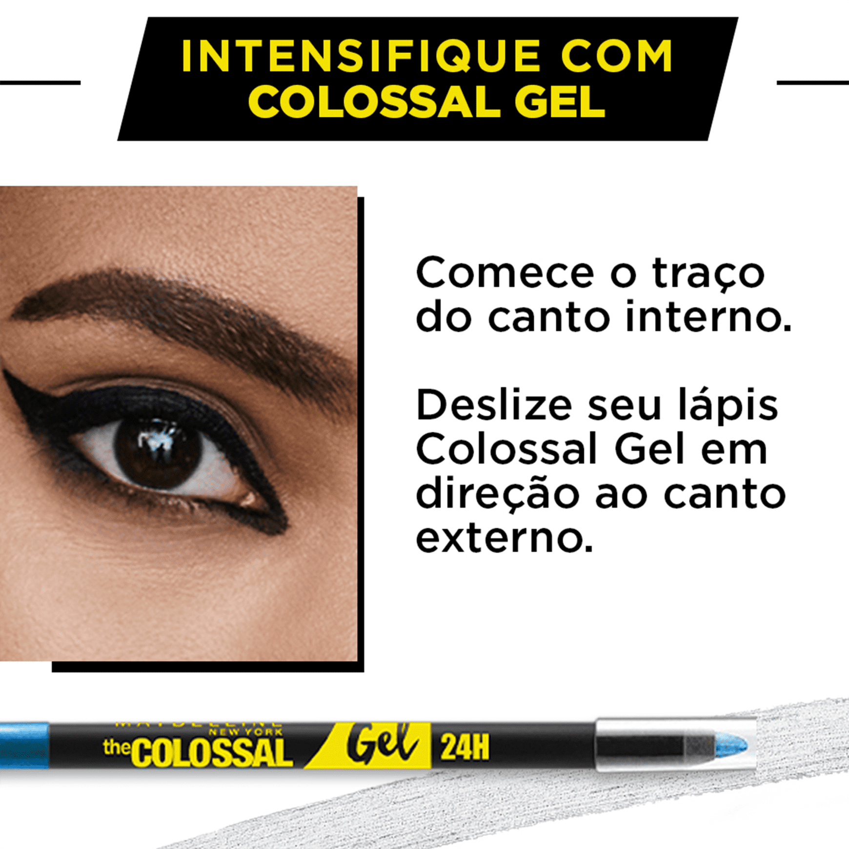 Maybelline Colossal Gel Noite Vinho - Lápis de Olho 1,2ml