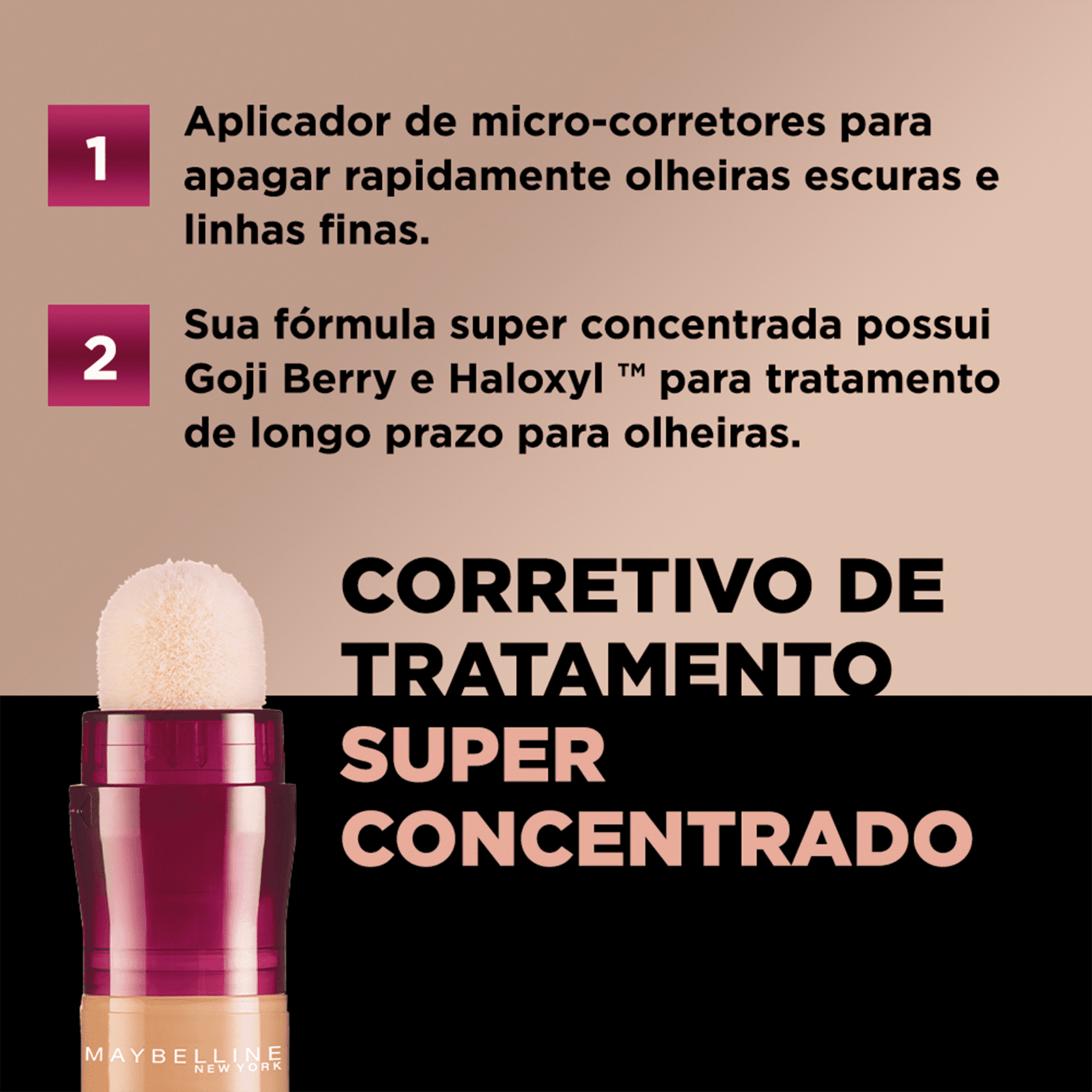 Maybelline Instant Age Rewind Eraser Dark Circles Halzenute - Corretivo Líquido 5,9ml