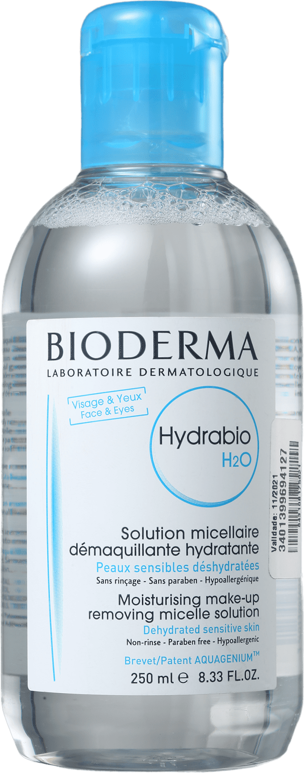 Bioderma Hydrabio H2O - Água Micelar Facial 250ml