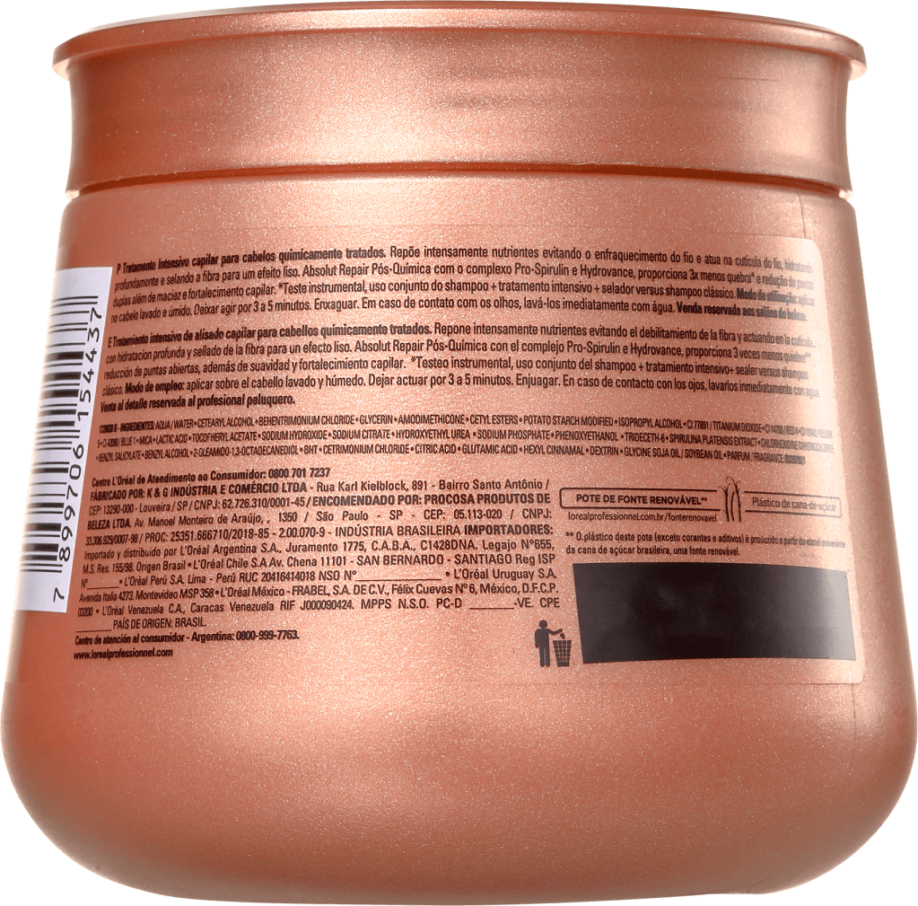 L'Oréal Professionnel Absolut Repair Pós-Química Multi-Reconstrutor - Máscara Capilar 250g