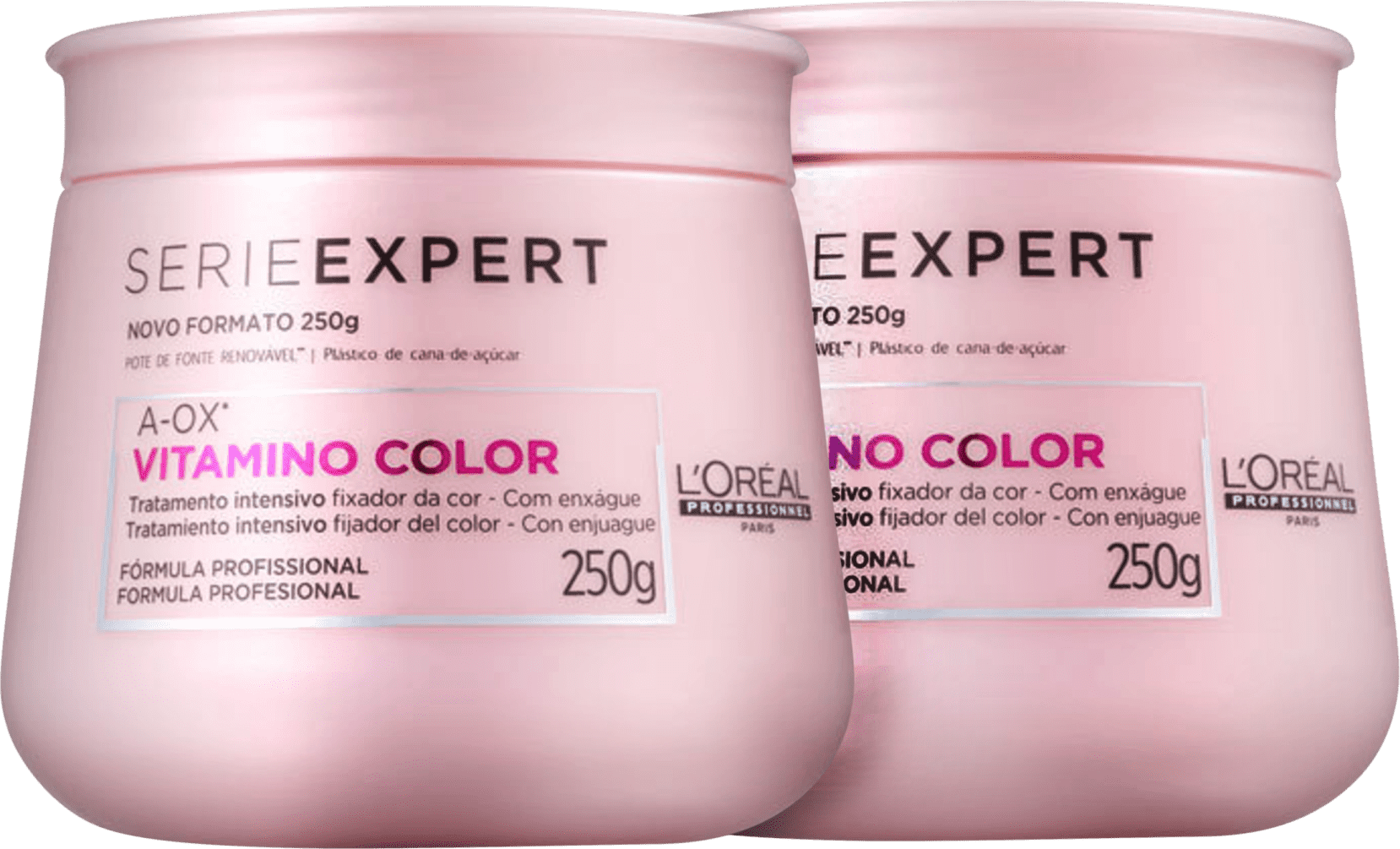 Kit L'Oréal Professionnel Expert Vitamino Color A-OX - Máscaras Capilares 2x250g