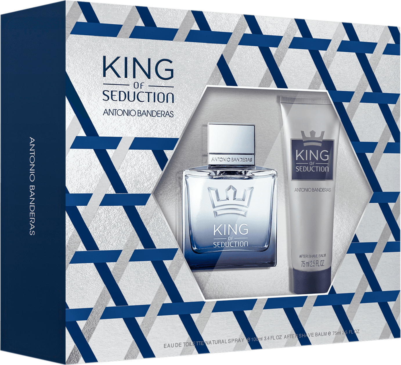 Conjunto King of Seduction Antonio Banderas Masculino - Eau de Toilette 100ml + Pós-Barba 75ml