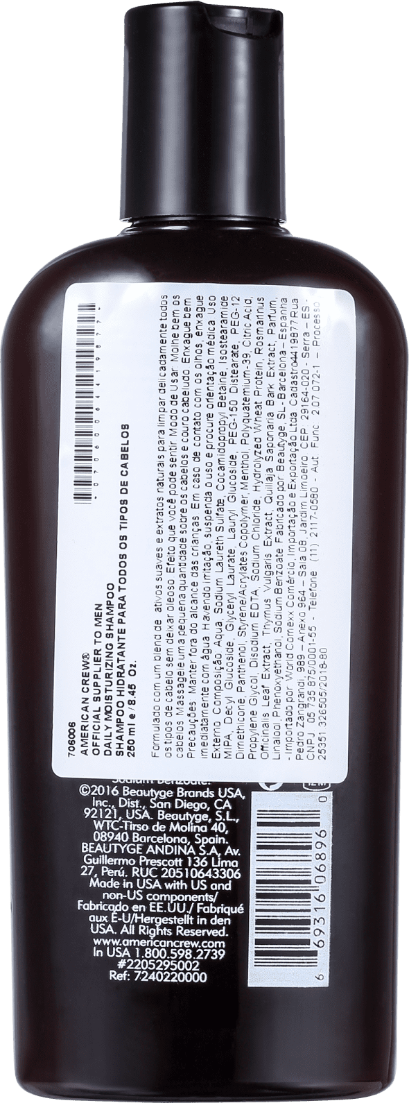 American Crew Daily Moisturizing - Shampoo 250ml