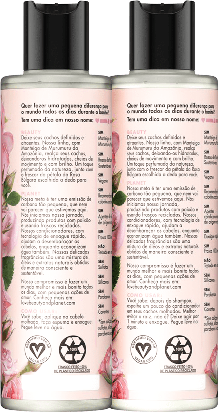 Kit Love Beauty and Planet Curls Intensify Duo (2 Produtos)