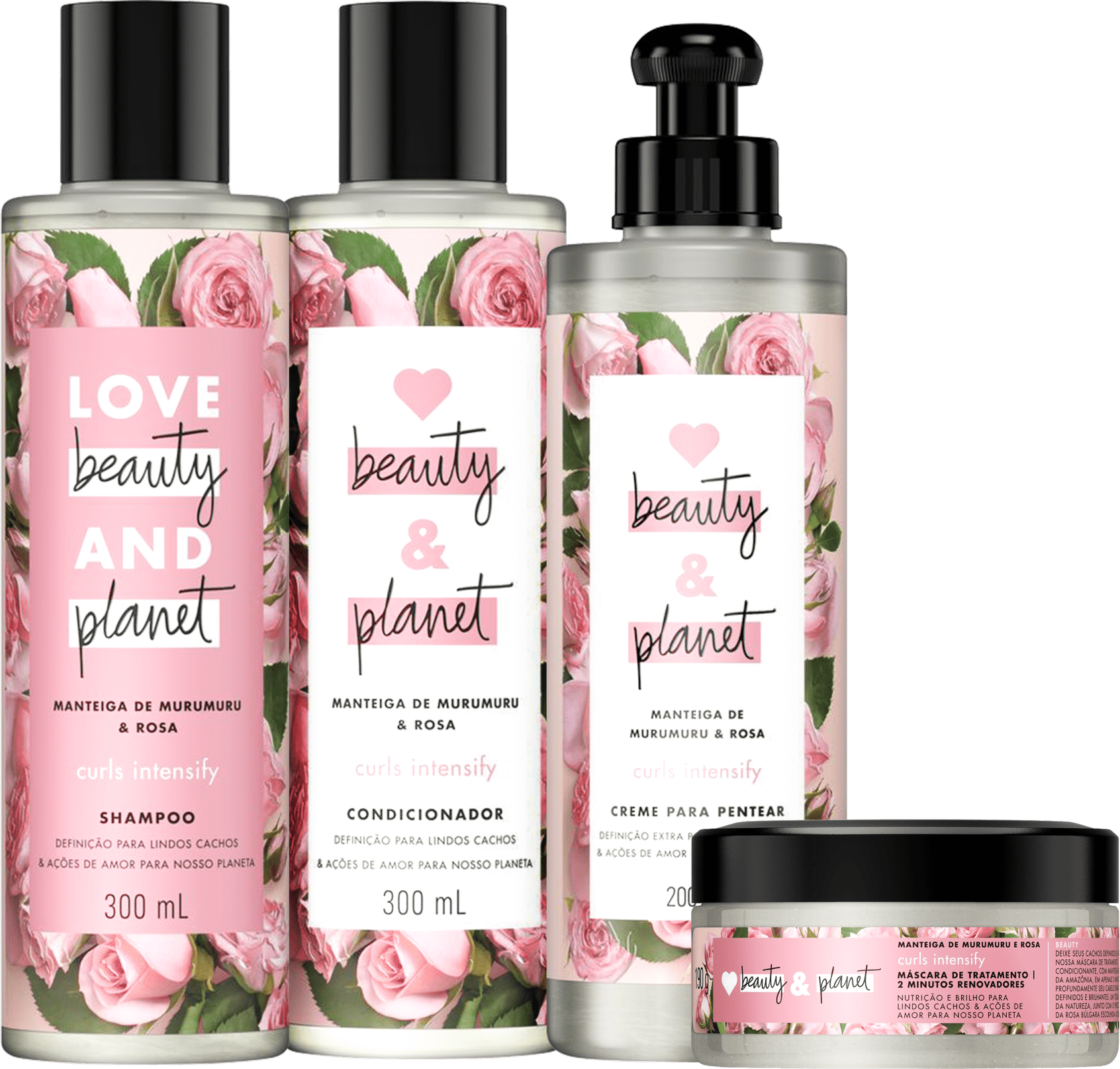 Kit Love Beauty and Planet Curls Intensify Full (4 Produtos)