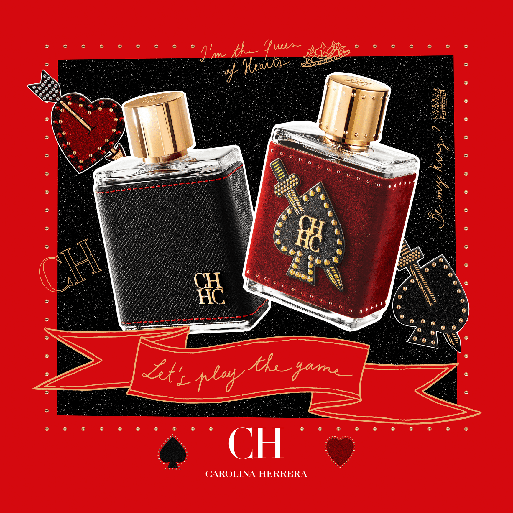 CH Kings Limited Edition Carolina Herrera Eau de Parfum - Perfume Masculino 100ml
