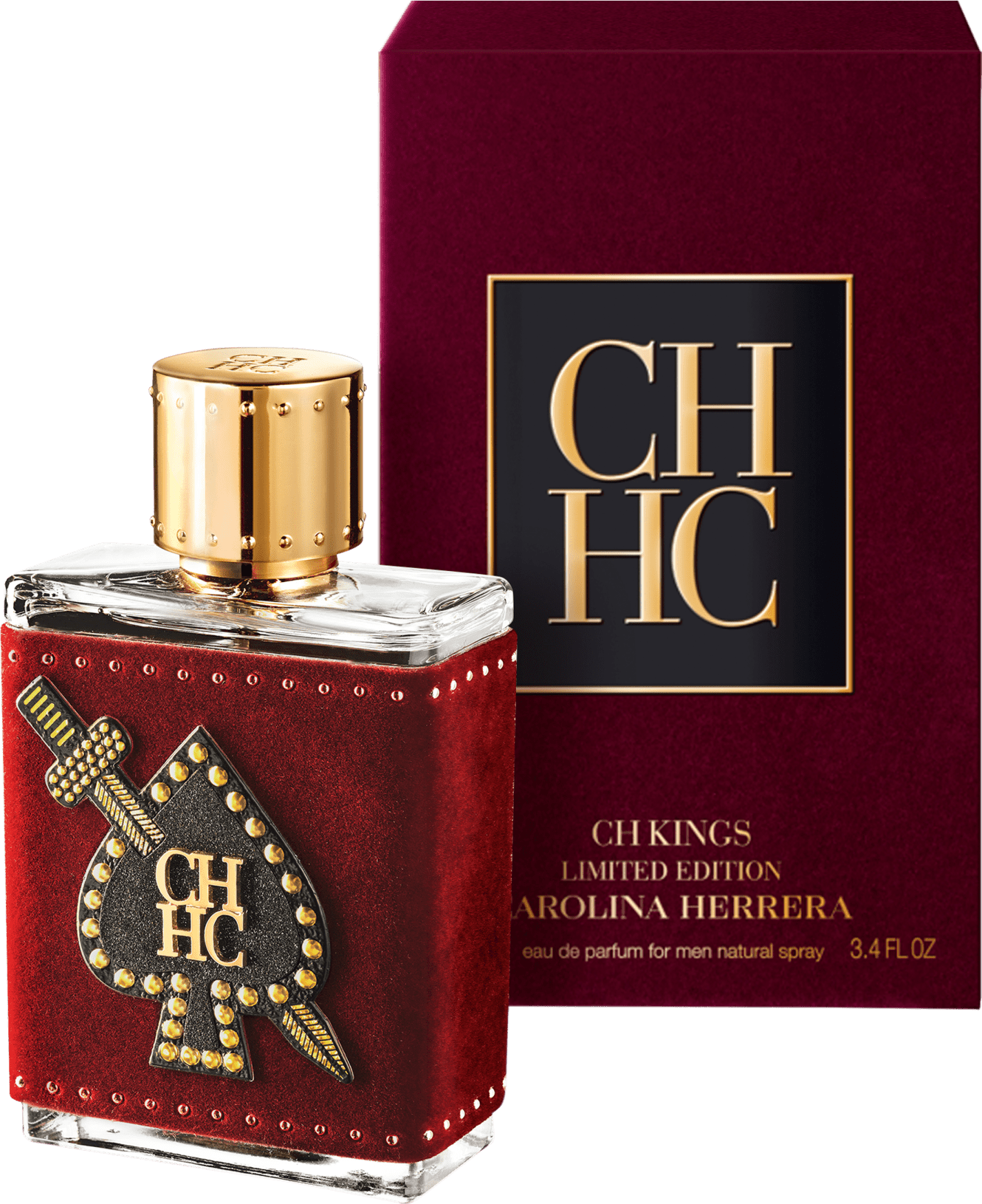 CH Kings Limited Edition Carolina Herrera Eau de Parfum - Perfume Masculino 100ml