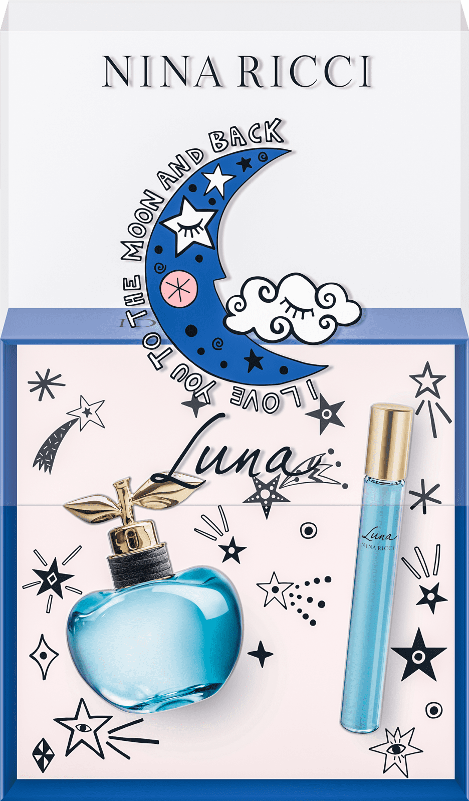 Conjunto Luna Nina Ricci Feminino - Eau de Toilette 50ml + Roll On 10ml