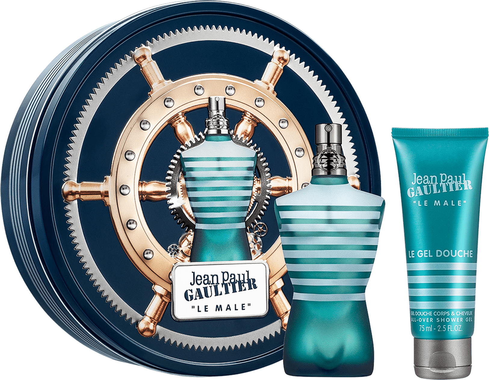 Kit Jean Paul Gaultier Le Male Eau de Toilette 75ml + Gel de Banho 75ml