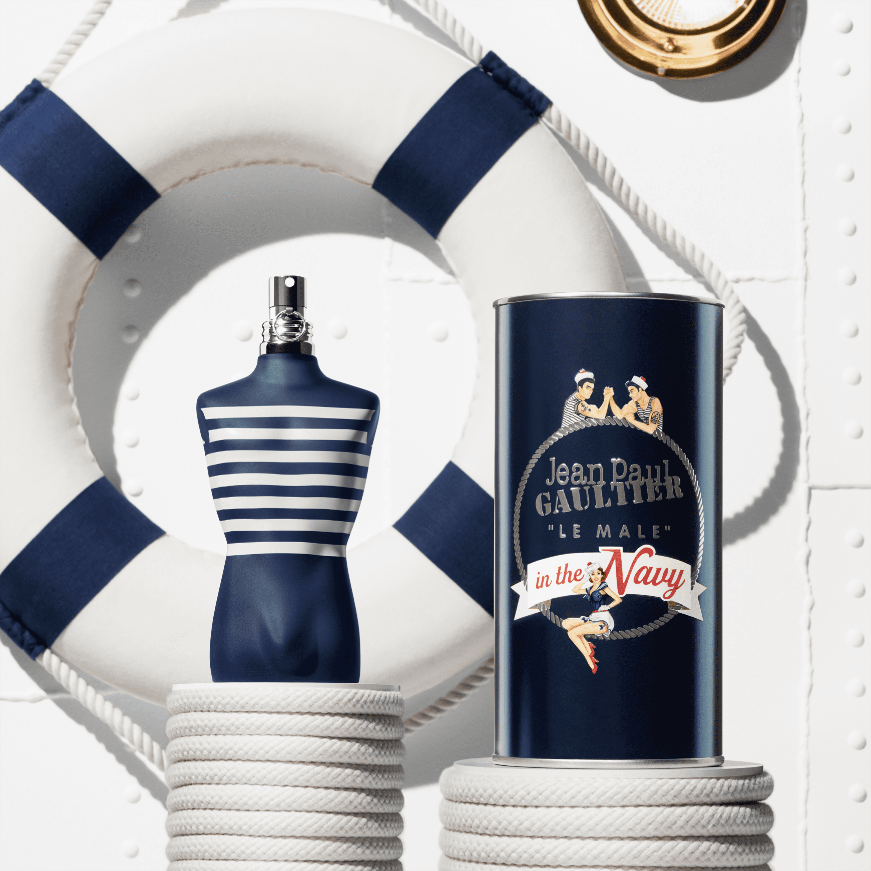 Perfume Le Male In The Navy Masculino Eau de Toilette 125ml