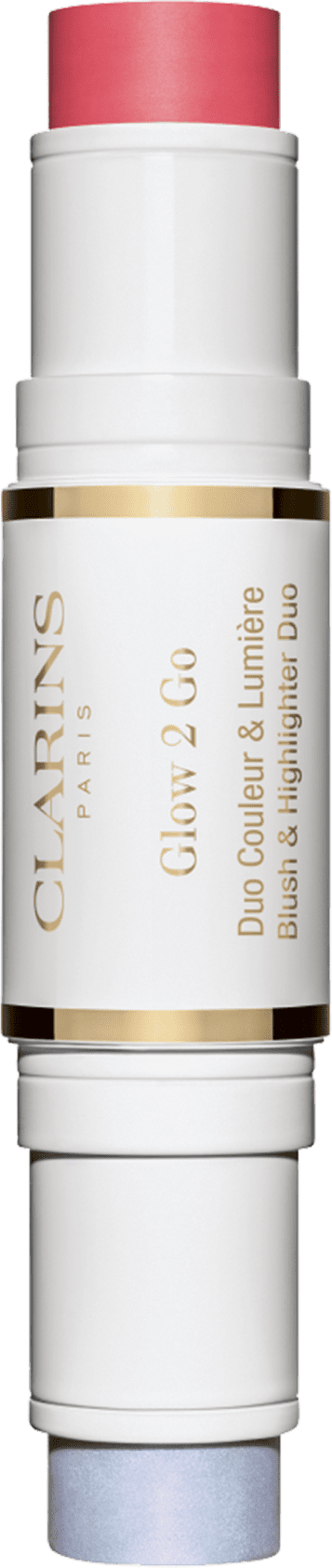 Clarins Glow 2 Go 01 Glowy Pink - Bastão Multifuncional 10g