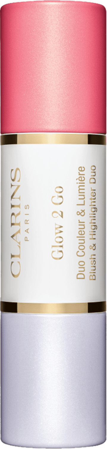 Clarins Glow 2 Go 01 Glowy Pink - Bastão Multifuncional 10g