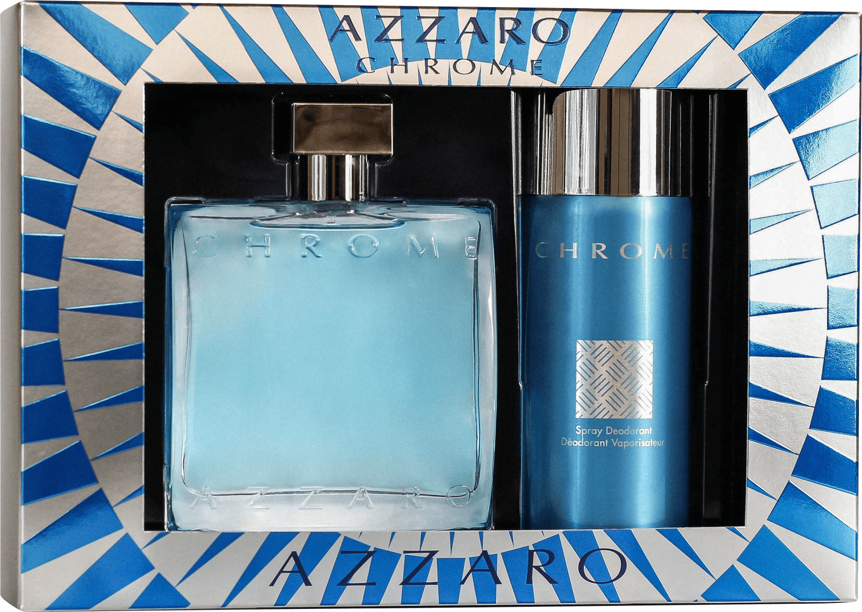 Conjunto Chrome Duo Azzaro Masculino - Eau de Toilette 100ml + Desodorante 150ml
