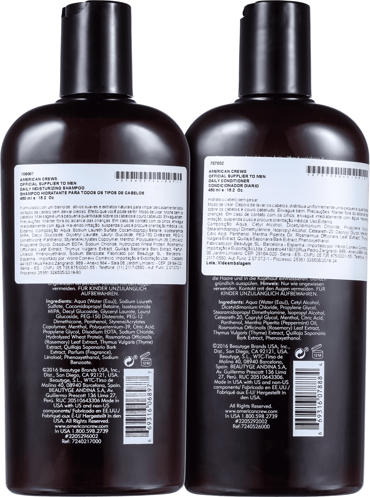 Kit American Crew Daily Moisturizing Duo (2 Produtos)