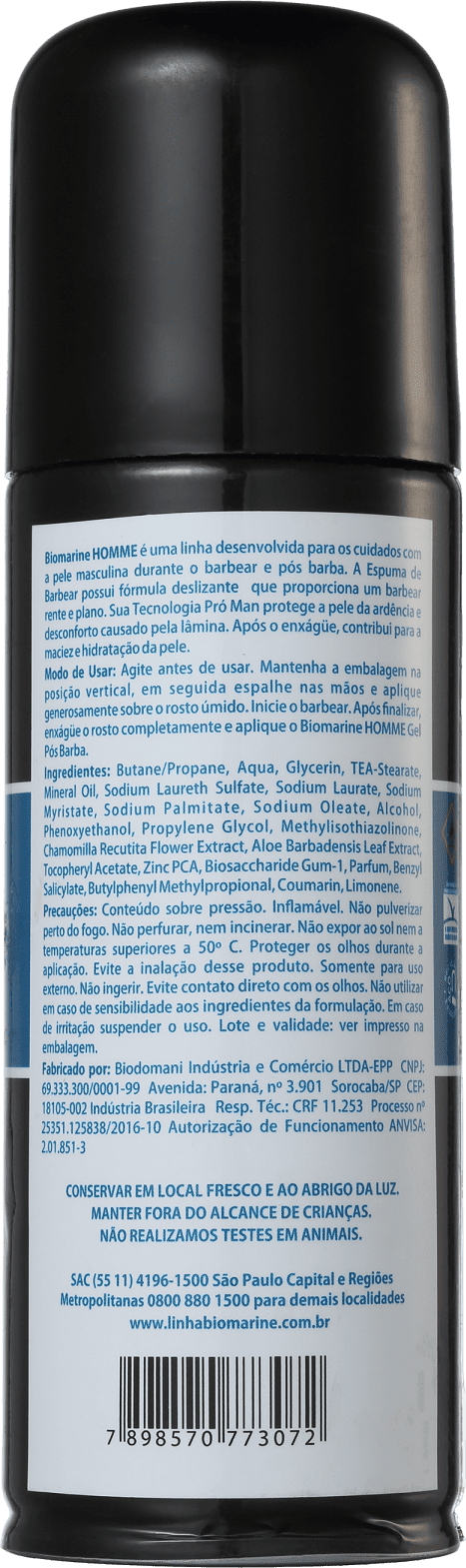 Biomarine Homme - Espuma de Barbear 200ml