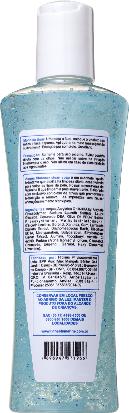 Biomarine Acqua Cleanser - Sabonete Líquido Facial 200ml