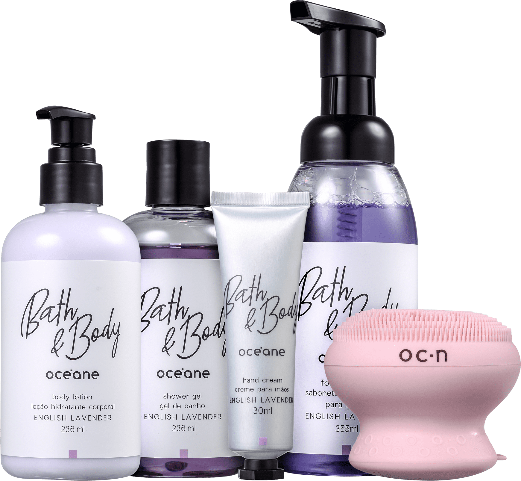 Kit Océane Bath & Body English Lavender (5 Produtos)