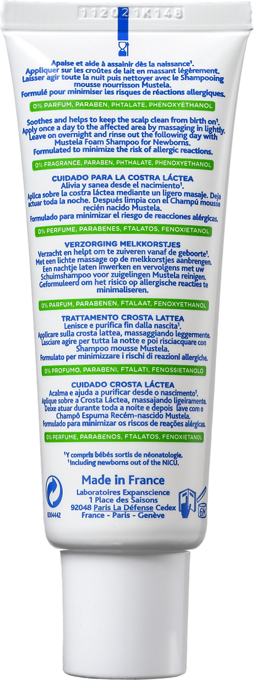 Mustela Bébé Stelaker Crosta Láctea - Creme Infantil 40ml