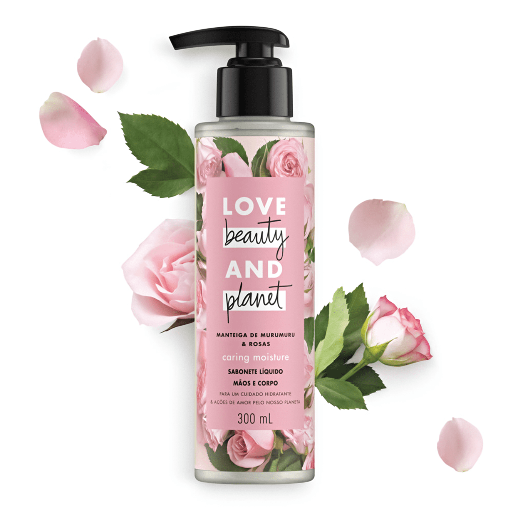 Love Beauty and Planet Caring Moisture - Sabonete Líquido 300ml