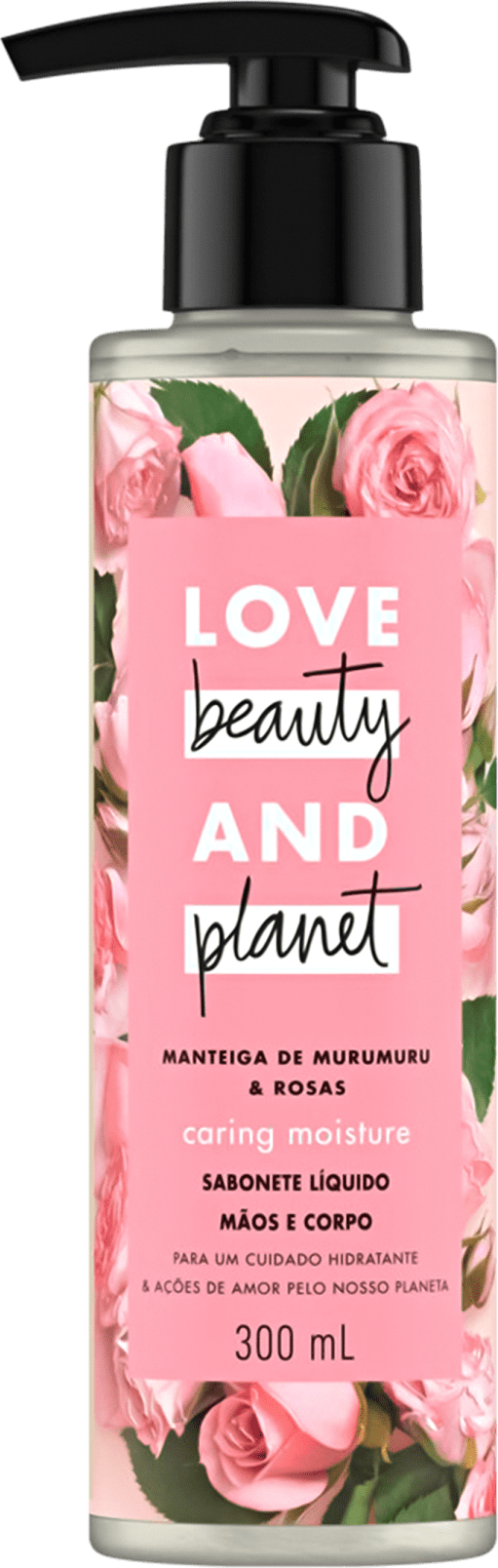 Love Beauty and Planet Caring Moisture - Sabonete Líquido 300ml