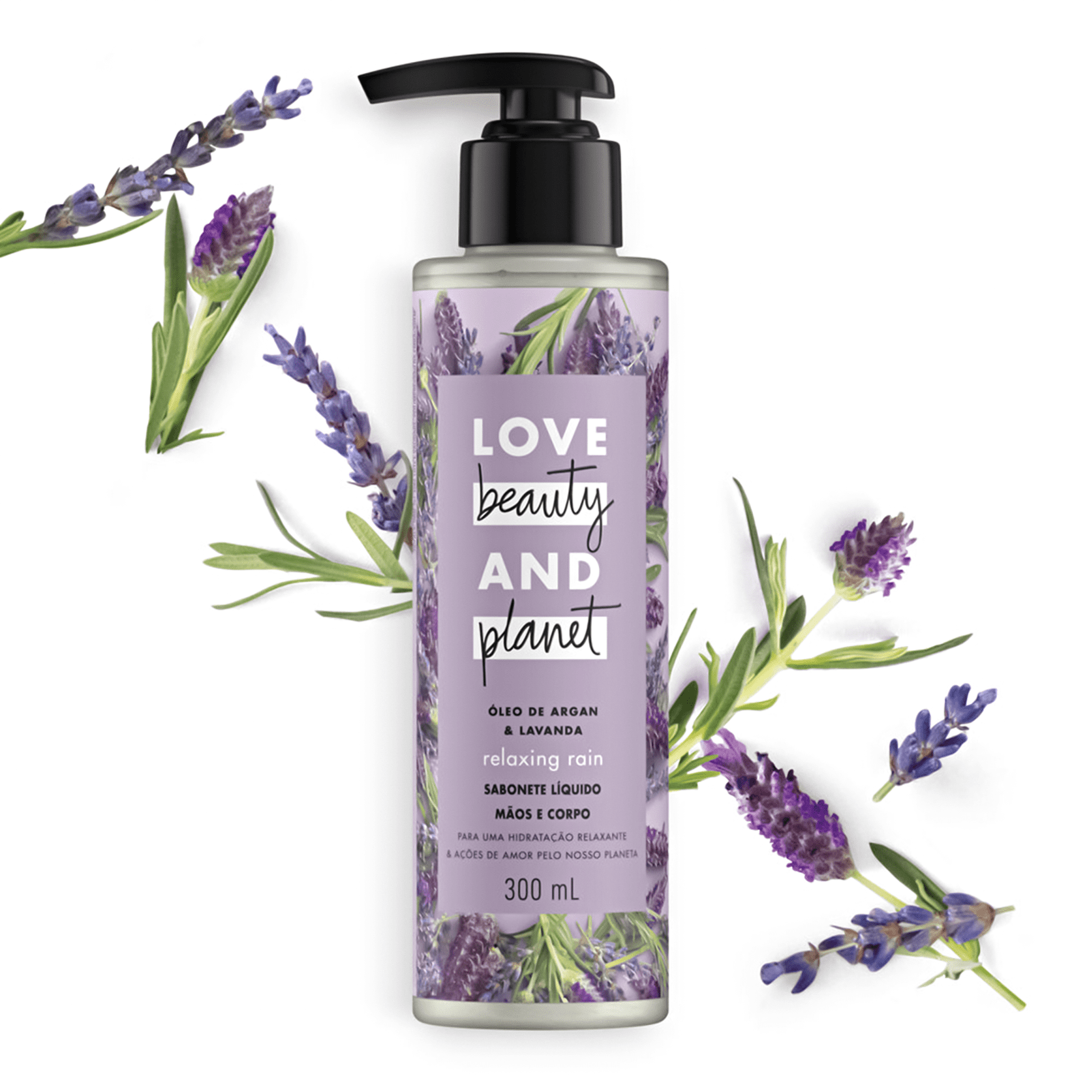 Love Beauty and Planet Relaxing Rain - Sabonete Líquido 300ml