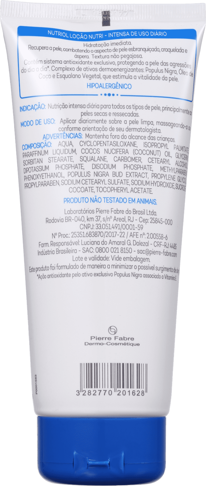 Darrow Nutriol Sem Perfume - Loção Hidratante Corporal 200ml