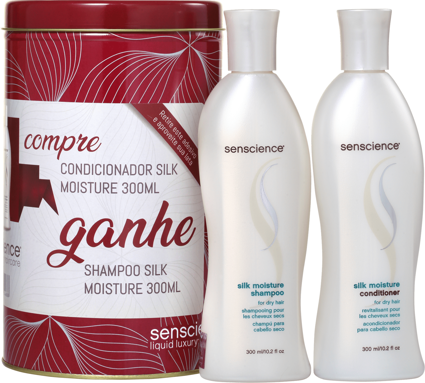 Kit Senscience Silk Moisture Edição Limitada (2 Produtos)