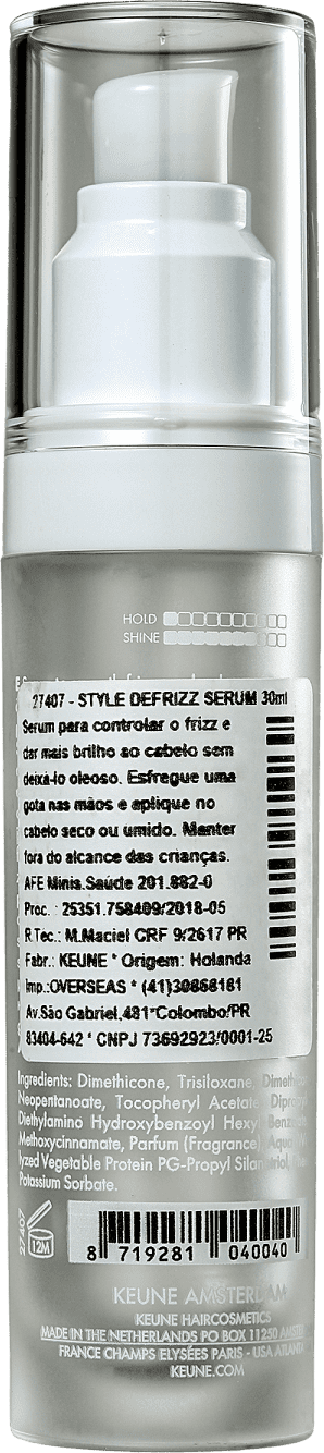Keune Style Defrizz - Sérum Capilar 30ml