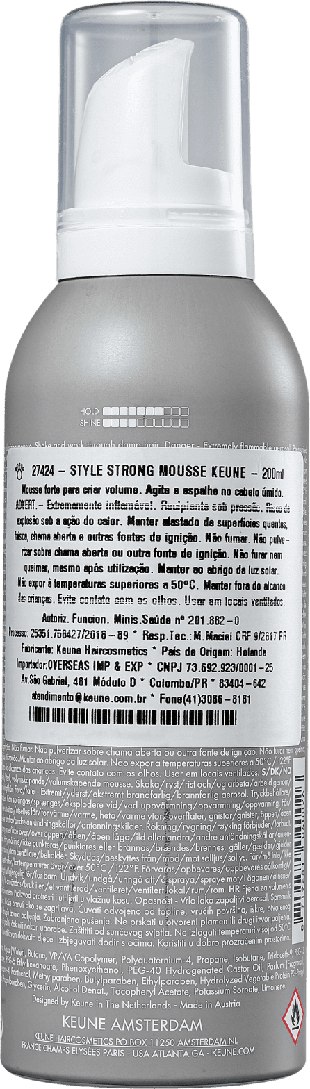Keune Style Strong - Mousse Volumadora 200ml
