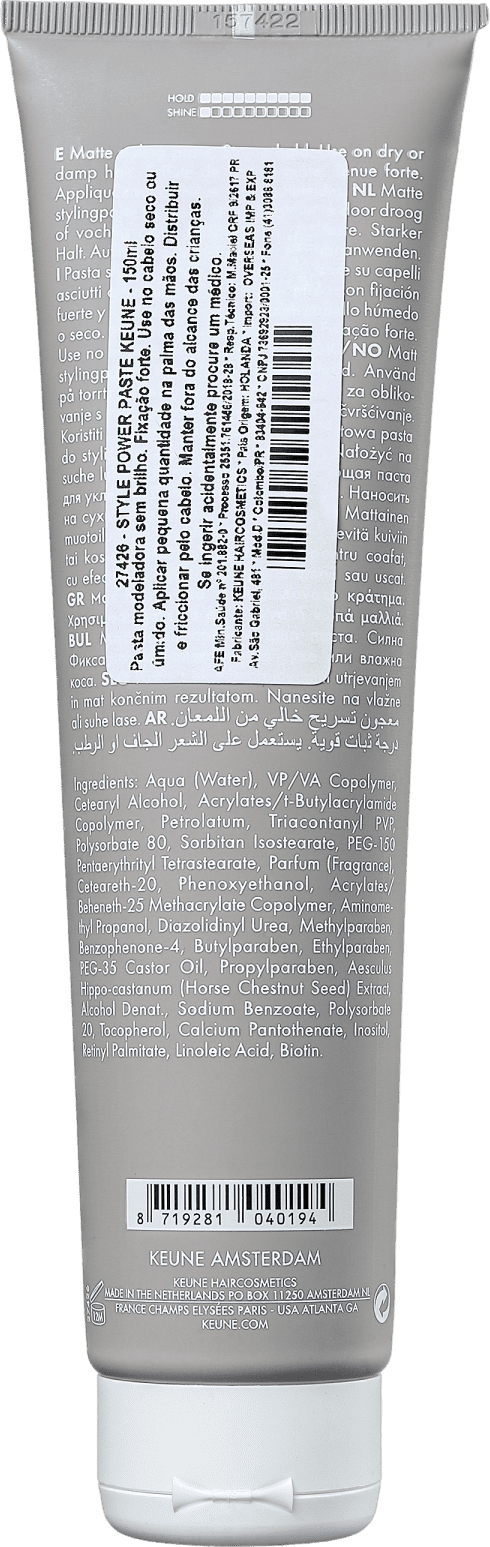 Keune Style Power - Pasta Modeladora 150ml
