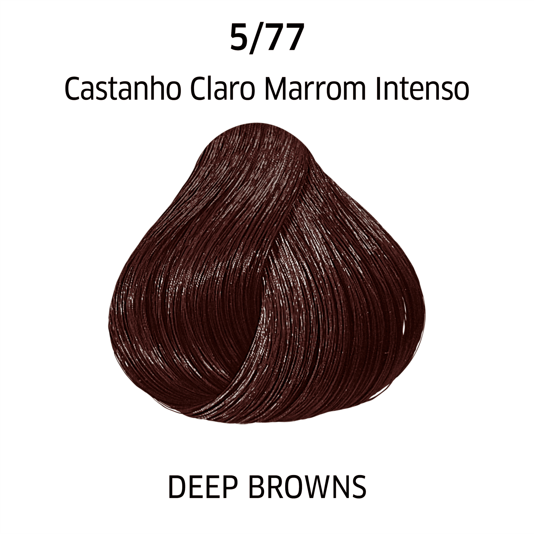 Wella Professionals Color Perfect 5/77 Castanho Claro Marrom Intenso - Coloração Permanente 60ml