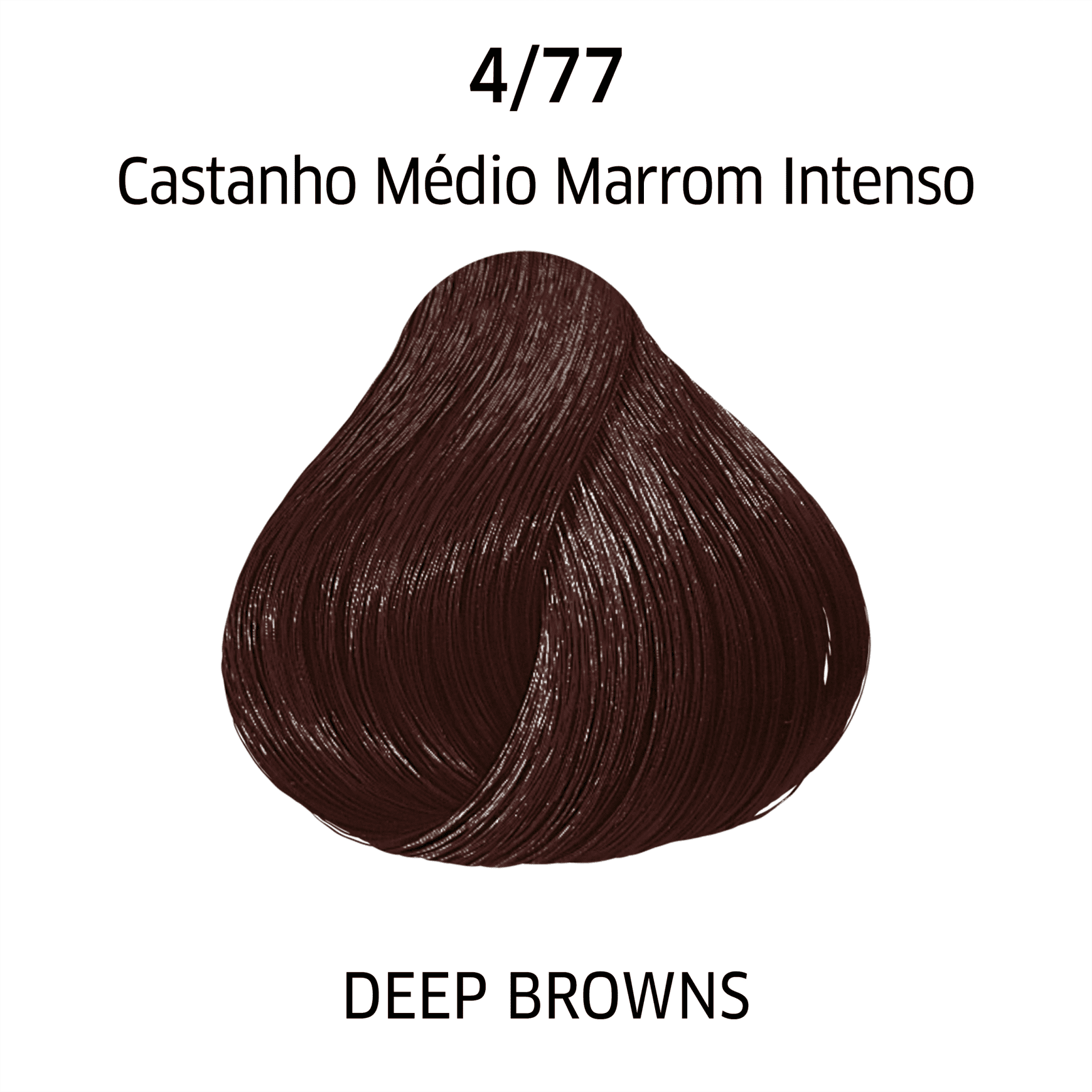 Wella Professionals Color Perfect 4/77 Castanho Médio Marrom Intenso - Coloração Permanente 60ml