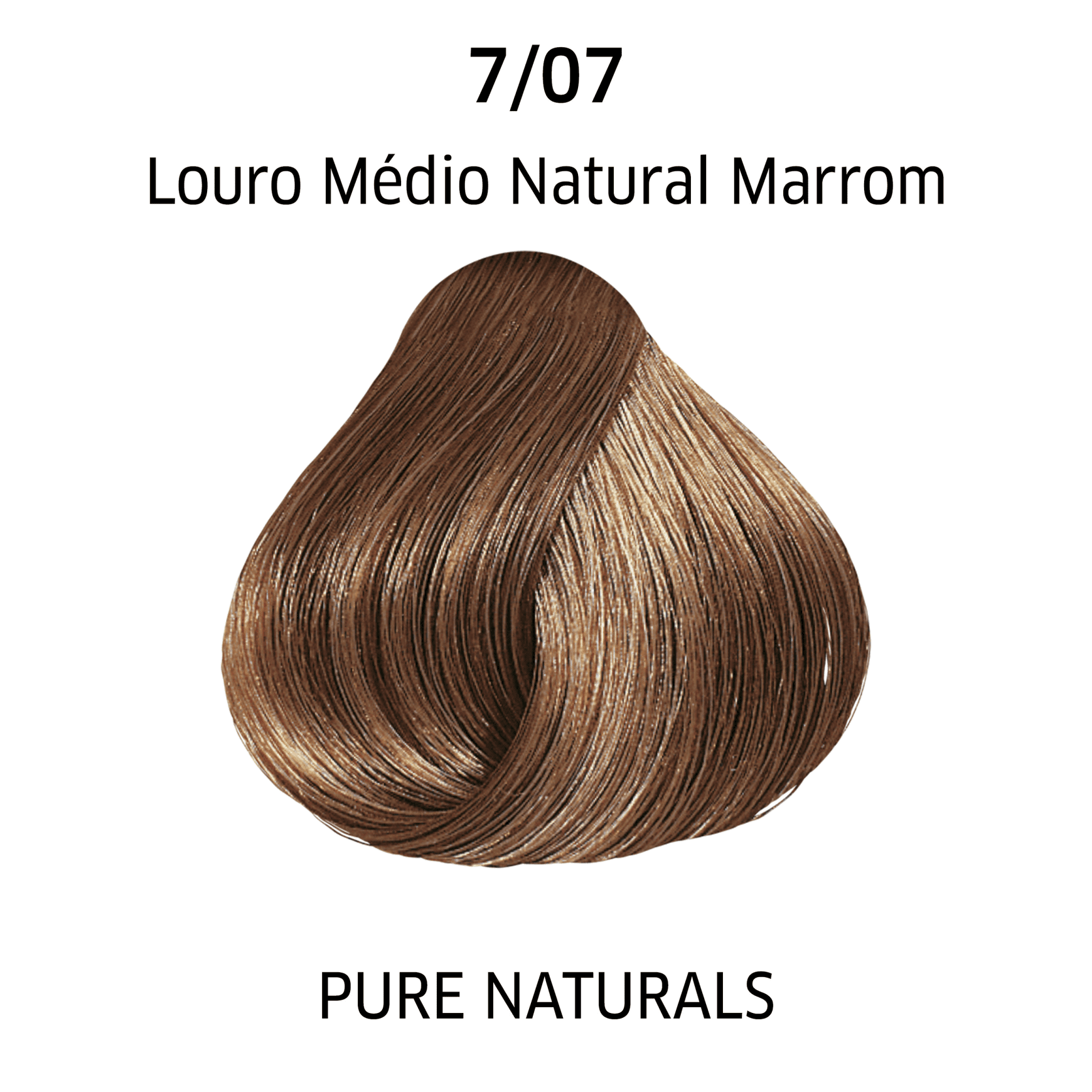 Wella Professionals Color Perfect 7/07 Louro Médio Natural Marrom - Coloração Permanente 60ml