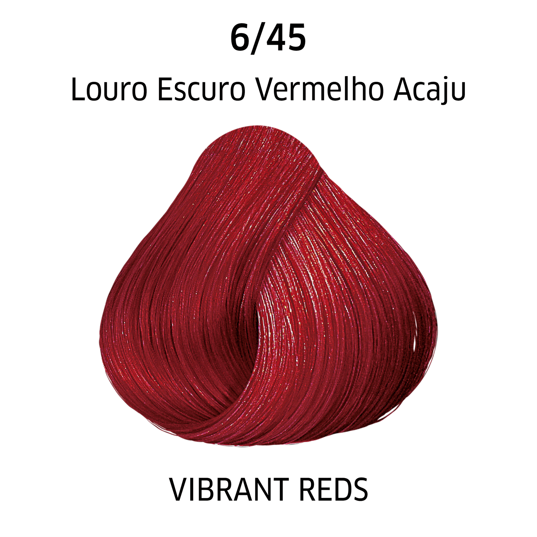Wella Professionals Color Perfect 6/45 Louro Escuro Vermelho Acaju - Coloração Permanente 60ml