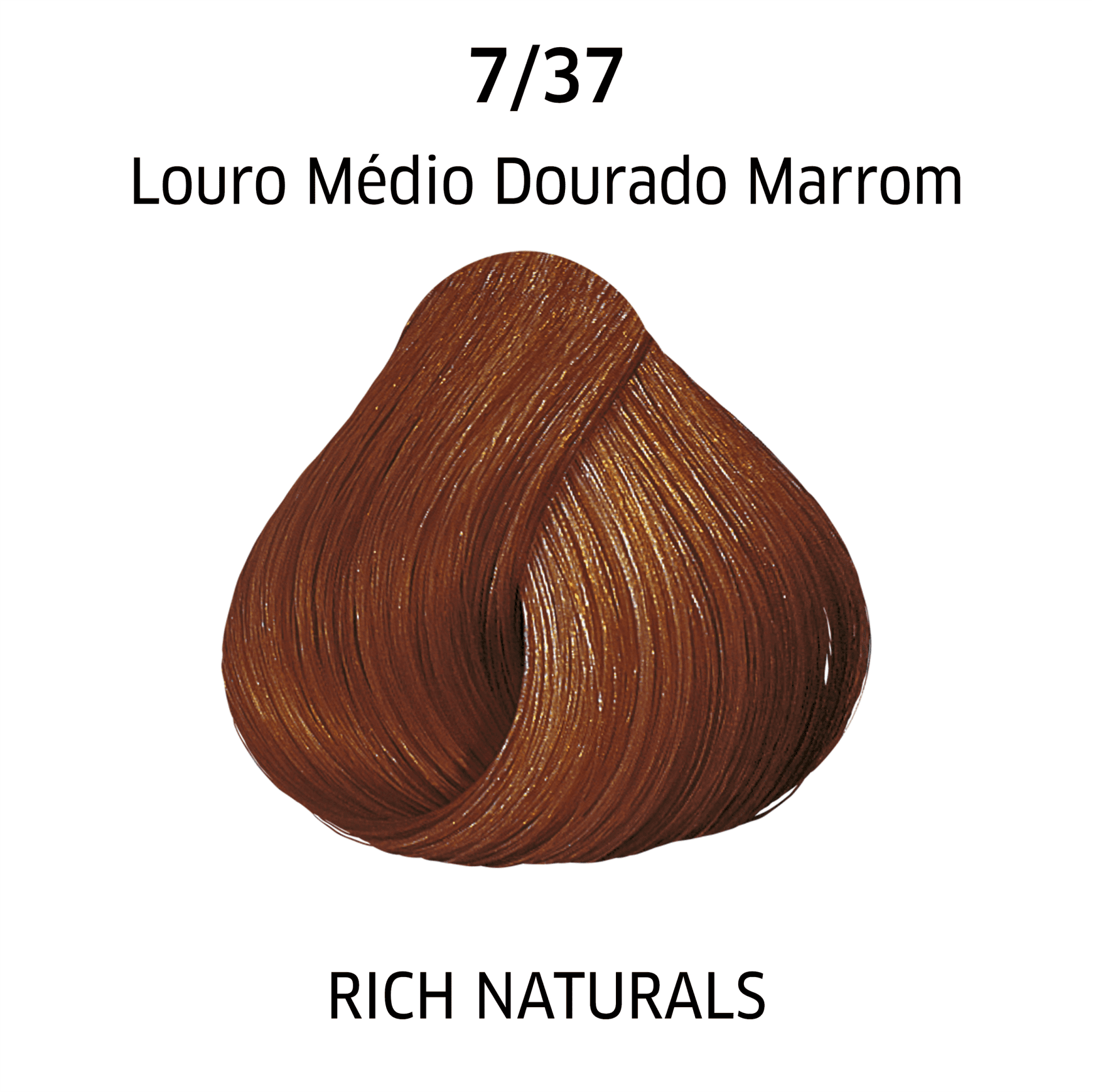 Wella Professionals Color Perfect 7/37 Louro Médio Dourado Marrom - Coloração Permanente 60ml