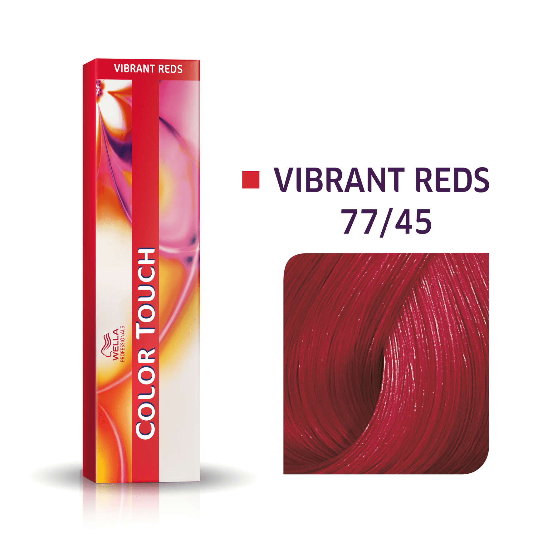 Wella Professionals Color Touch 77/45 Louro Médio Intenso Vermelho Acaju - Tonalizante 60g
