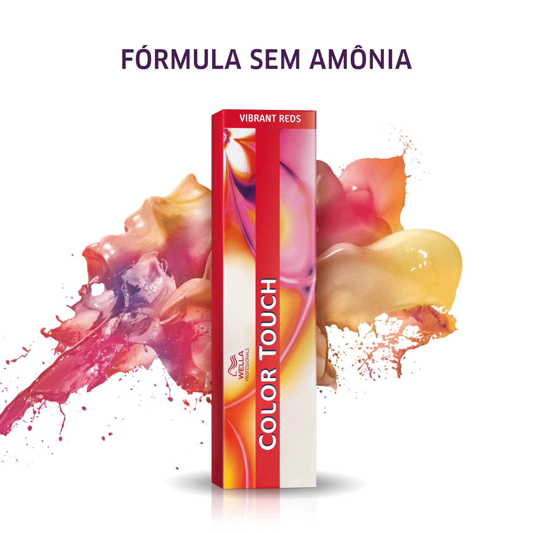 Wella Professionals Color Touch 55/54 Castanho Claro Intenso Acaju Avermelhado - Tonalizante 60g