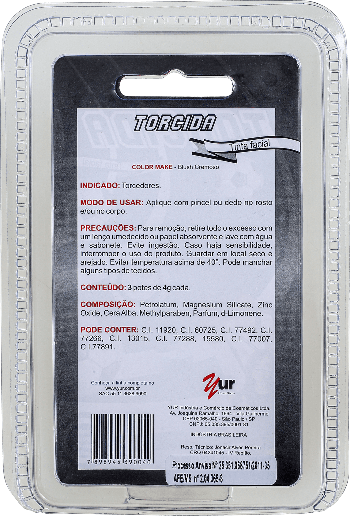 Kit Colormake Torcida Corinthians (3 Unidades)