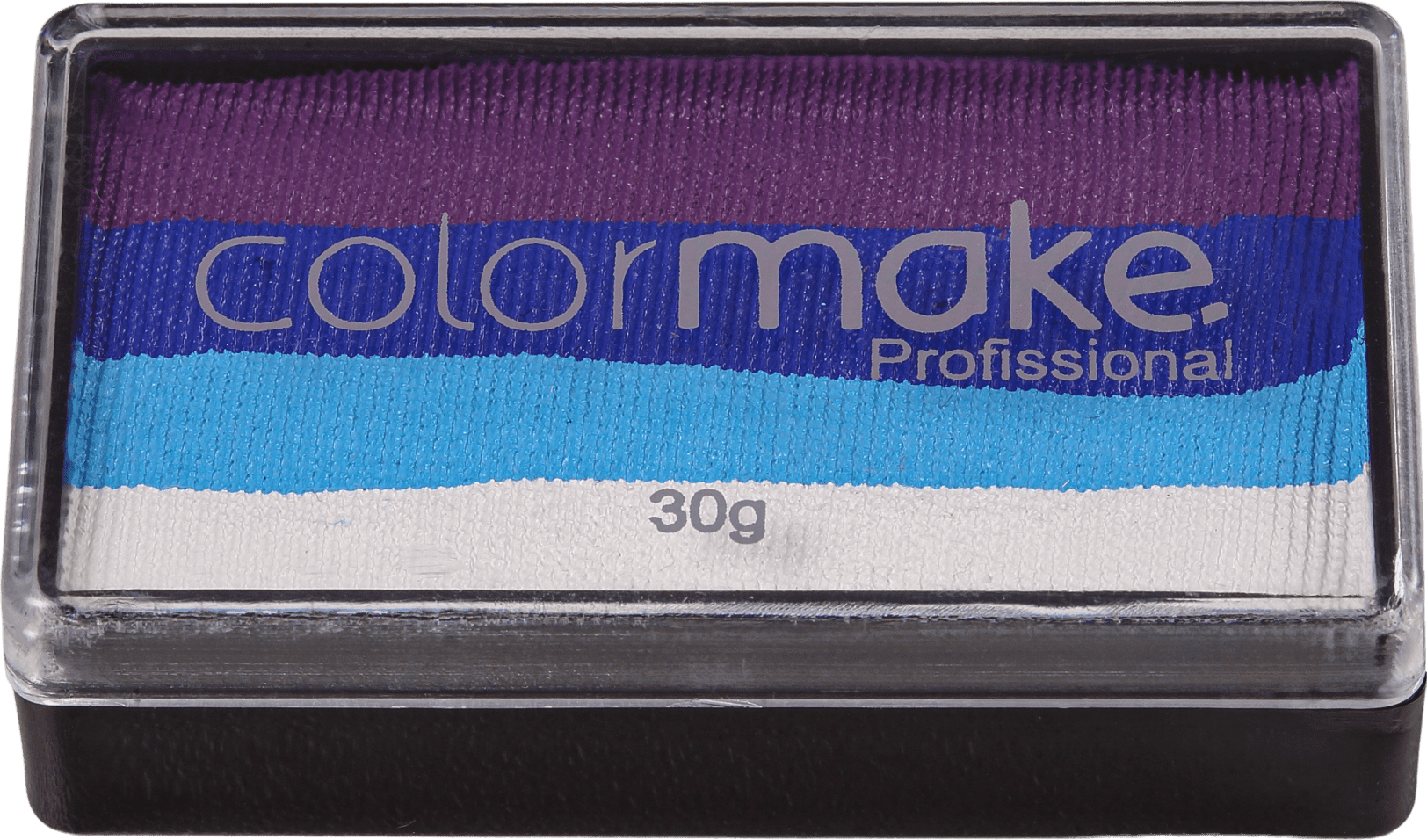 Colormake Blocks Roxo, Azul Escuro, Azul Claro e Branco - Tinta 30g