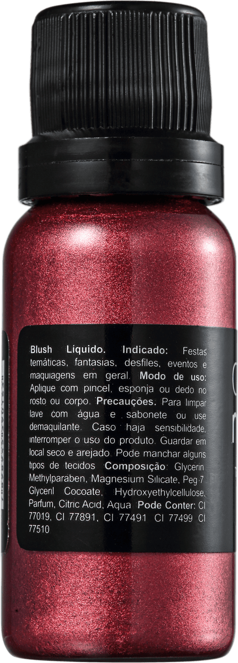 Colormake Metálica Vermelho- Tinta Líquida 20ml