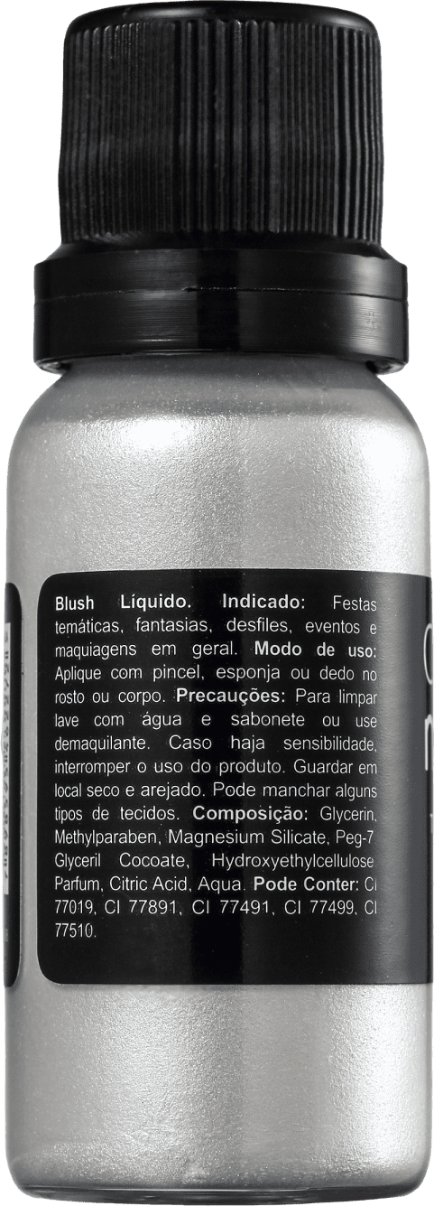 Colormake Metálica Branco Pérola - Tinta Líquida 20ml