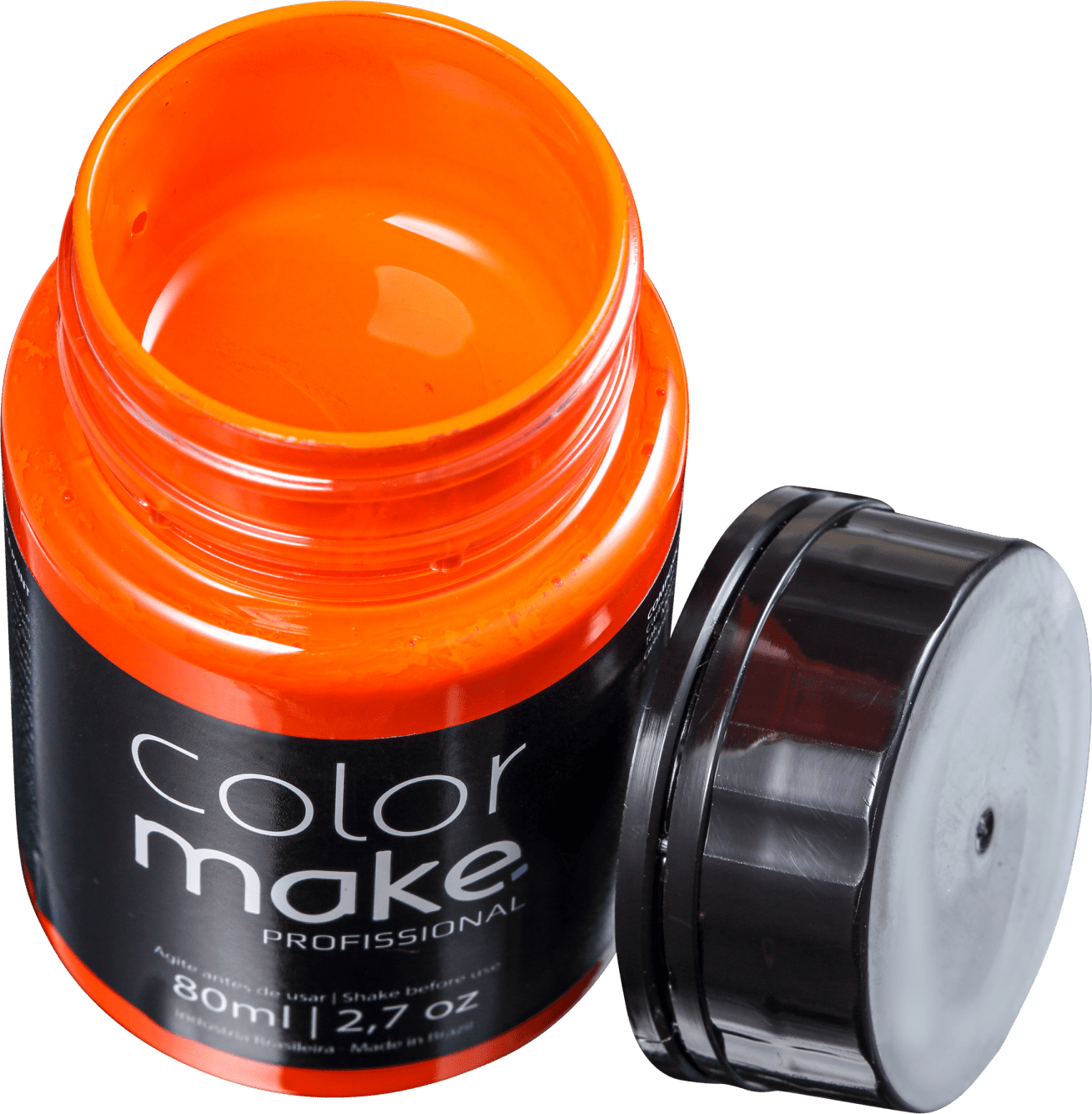 Colormake Profissional Laranja - Tinta Líquida Facial 80ml