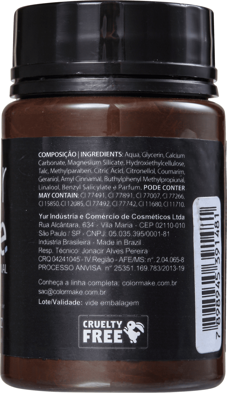 Colormake Profissional Marrom - Tinta Líquida Facial 80ml