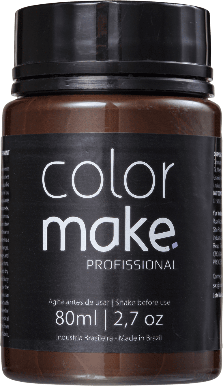 Colormake Profissional Marrom - Tinta Líquida Facial 80ml